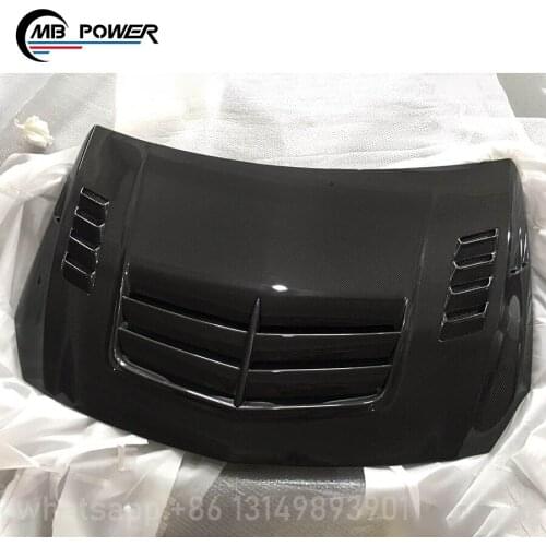 A CLASS W176 to V style dry carbon material hood fit for A CLASS W176 A250 A260 A200 carbon hood scoop bumper hood