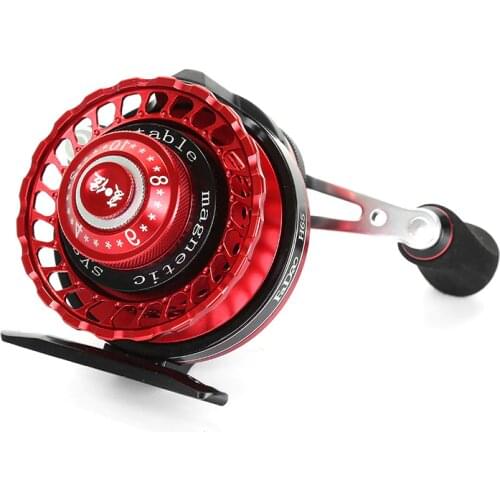 Full Metal H65 magnetic force Slowly descending raft wheel With vent force Lake fishing Raft fishing reel 3 # / 100m