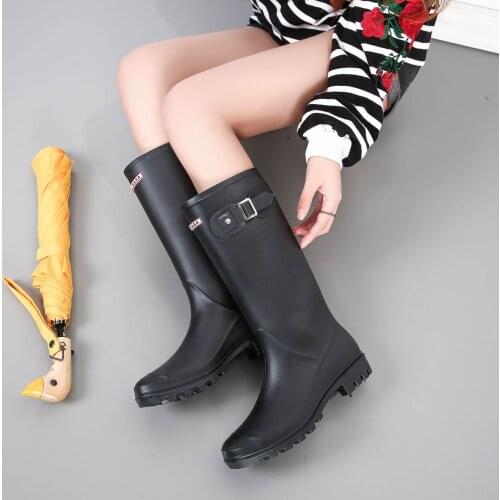 Koovan Women's Rubber Boots