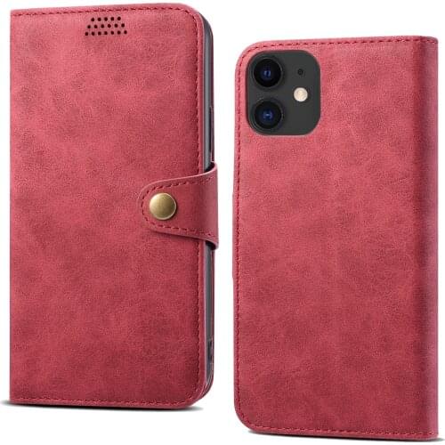 Matte Leather Flip Cover All Edges Phone Case For iPhone 7 8 Plus X XR XS 11 12 Pro Max Mini 2020 SE Magnetic Close Card Pocket