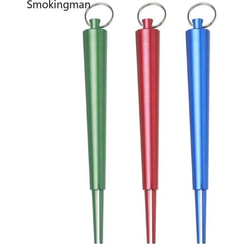 Metal Aluminum Cone Roller Maker Prerolled Cone 110mm Smoking Herb Accessories Paper Rolling Machine For Rolling Cigarettes