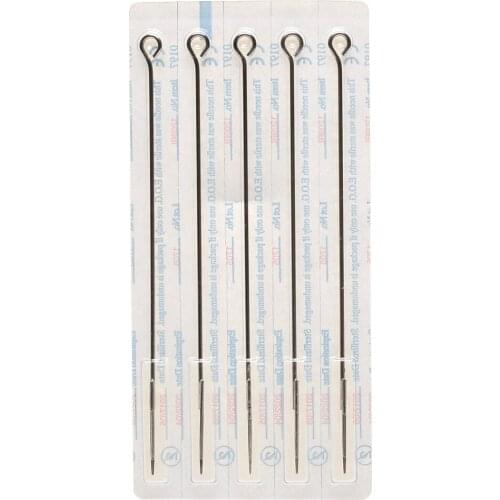 Tattoo Needles Set 5 Pieces Disposable Mixed Tattoo Guns Needles 3rl, 5 7 9rl, Round Liners For Tattoo Machine & Tattoo Supplies