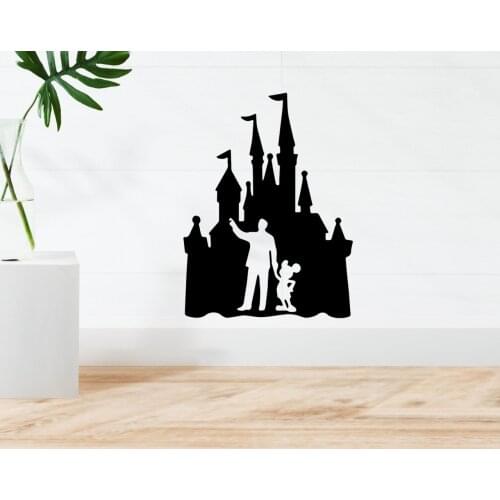 BK Home Castle Design Wall Sticker-1