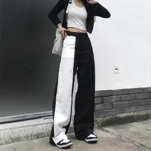 PENGANCUO Women's Wide Trousers