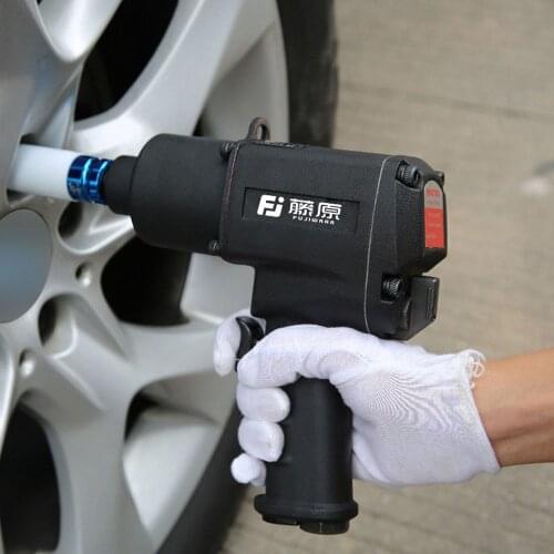 Air Impact Wrench 1/2'' 1280N.M Large Torque Pneumatic Spanner Sleeves Pneumatic Multi-purpose Power Tools 3 Gears Adjustable