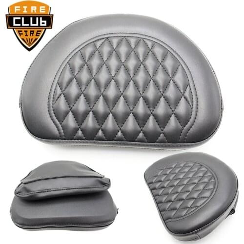 For Harley Touring Road Glide 1997-2019 1998 1999 2000 Motorcycle Backrest Pad Motorcycle Black Tour Pak Pack Backrest