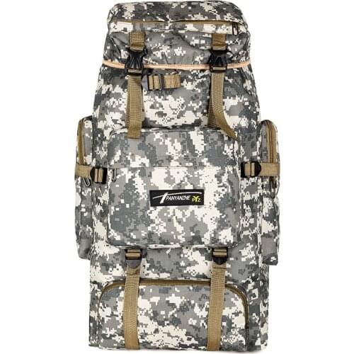 70L Hiking Backpacks Men High capacity Multiple pockets Military Tactical Bag Outdoor Camping Climbing Trekking Molle Backpacks