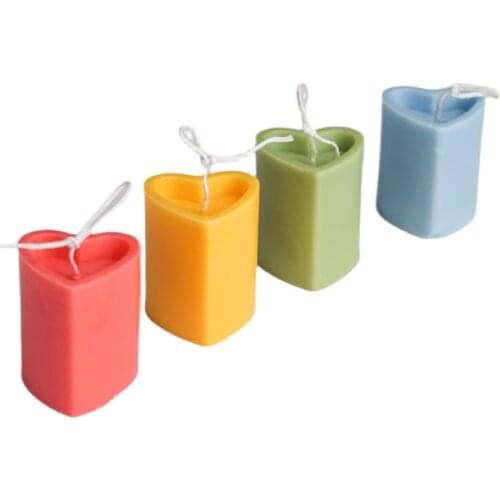 Diy Handmade Candle Mould Love Candle Mould Plastic Acrylic Mould for Candle Making Home Decor