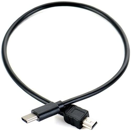 USB Type-c to Mini USB Cable USB-C Male to Mini-B Male Adapter Converter