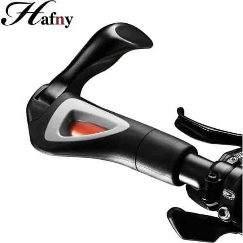 Bicycle Grips MTB Bike Handlebar Grips Aluminum+Rubber 22.2mm Soft Bicycle Handle Bar End Caps Single Lock On Cycling Grips Part