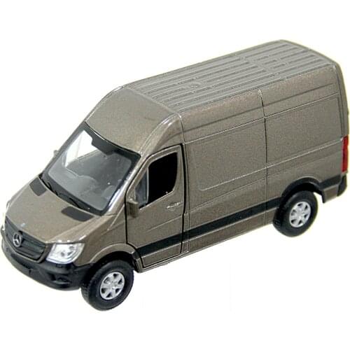Welly 1:38 Mercedes Sprinter Panel Van Czech Leave Minibus