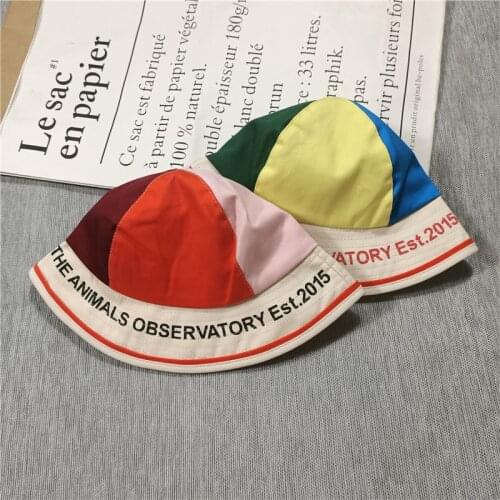 2020 kids'hat, boys'and girls', fishermans hat mosaic