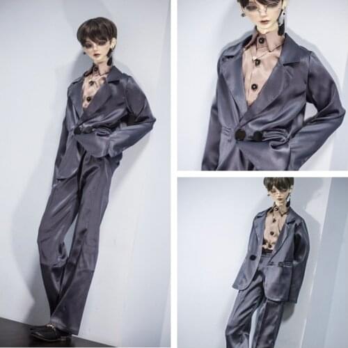 1/4 1/3 Scale BJD Accessories Doll Clothes Coat + Trousers Suit for BJD/SD MSD SD13 SD17 SSDF Uncle.Doll not included C0852