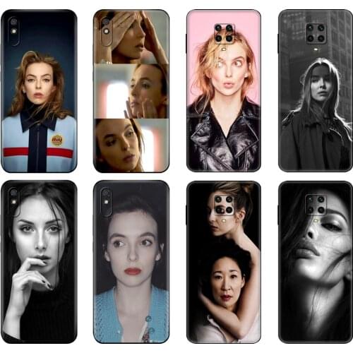 Black tpu Case For Xiaomi Redmi 7A 8 8A 9 9A 9C Case Redmi Note 8T 8 Pro T Note 9 9S 9 Pro Case Killing Eve Customer