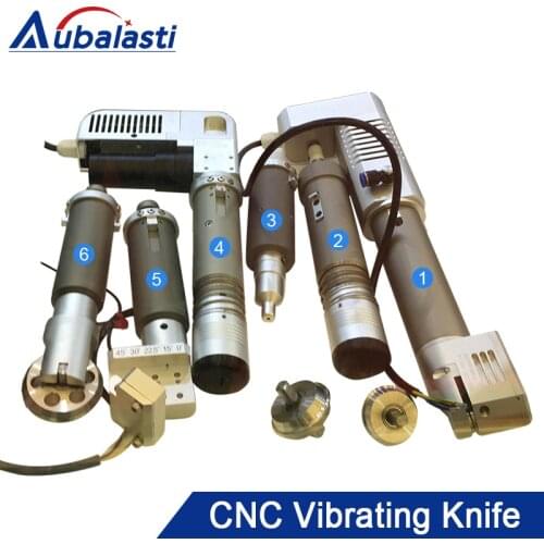 CNC Electric Vibrating Knife Round Vibration Pressure Wheel Half Cut Knife Oblique Knife