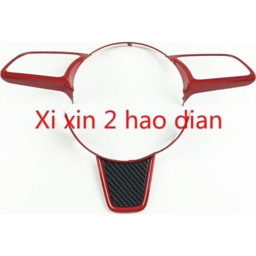 For Audi 17-21 New A4L A3 A5 Q2L ABS steering wheel decorative sequin stickers dashboard desk button frame