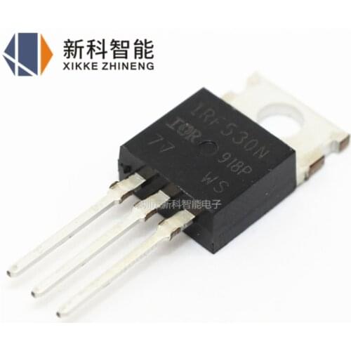 Xinyuan 10pcs/lot IRF530N TO220 IRF530 a-220 IRF530NPBF IC