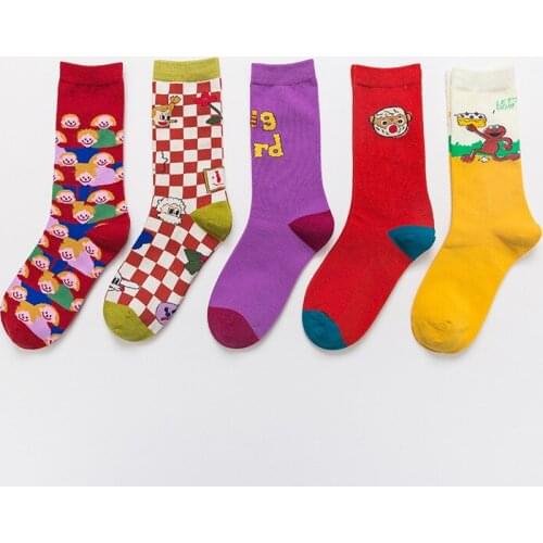 Unisex Sesame Street Cartoon Women Socks Men Autumn Winter Funny Socks for Ladies Cute Sock Calcetines Mujer Kawaii Cottom Socks