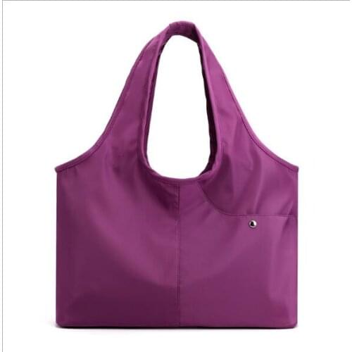The new single shoulder bag lady handbag fashion simple inclined bag, large capacity of nylon handbag