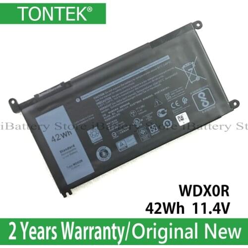 Genuine WDX0R Battery For Dell 15MF PRO-1508 Inspiron 13 5000 5369 6378 7368 14 7460 15 7560 17 5765 5767 5770 WDXOR T2JX4 3CRH3
