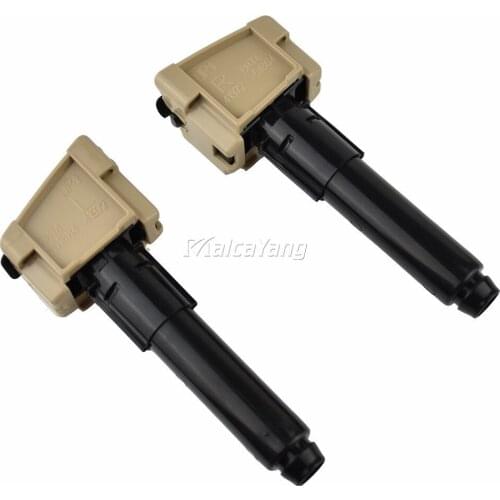 Pair of Car Front Headlamp Headlight Water Spray Nozzle Washer Actuator Jet For Maz da 3 AXELA 2013 2014 2015 2016 2017