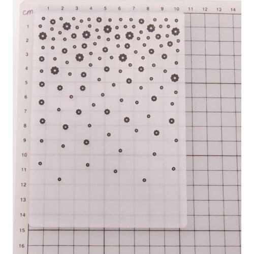 1 Pack Gear Plastic Template Embossing Folders for Scrapbooking Card Making Christmas Decoration Folders