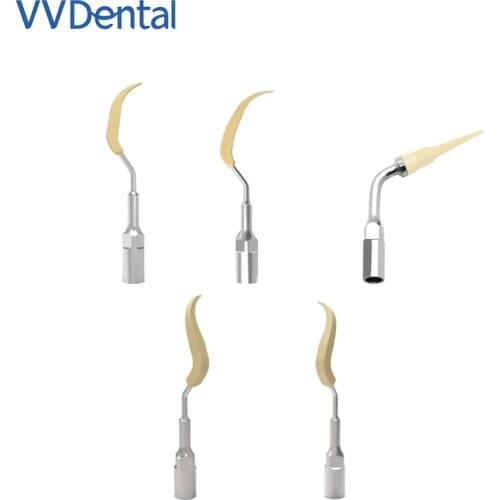 VVDental High Polymer Material Ultrasonic Dental Scaler Tip For Cleaning Implant Dental Orthodontic Teeth And Dentures Tips
