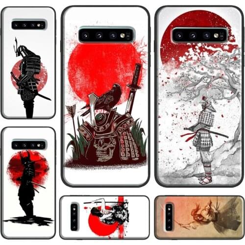 Japan Samurai Art Phone Case For Samsung Galaxy S21 Ultra S20 FE S8 S9 S10 Plus Note 10 Note 20 Ultra S10e