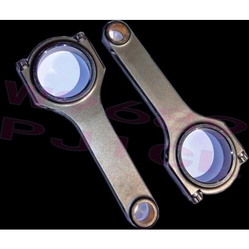 For VAG GTI 144 mm 2.0T 2.0 T 4340 billet connecting rods Stahlpleuel mit H-Schaft bielle biella biela=EA CRS5669A3D AEBAGUAGN3B