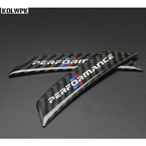 Carbon fiber Car Fender Flares Arch Wheel Eyebrow Protector Sticker for BMW M Performance E46 E39 E36 E60 E90 E34 F10 F30 X1 X5