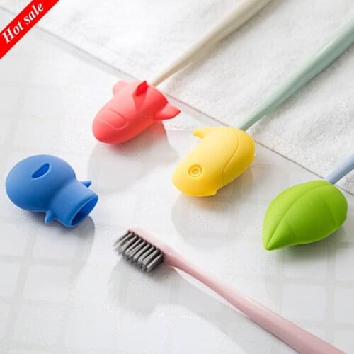 Travel Toothbrush Head Protector 1pcs Lovely Travel Head Cover Holder Toothbrush Portable Hiking Brush Cap Case