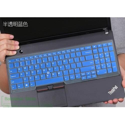 15 inch Silicone keyboard cover for Lenovo Thinkpad p50 p50s p51 E570 E575 W540 W541 W550 W550s L560 L570 T550 E531 E540 E550
