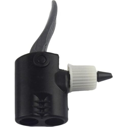 Bike Dual Head Valve Adapter 3.8*2.7cm Bicycle Tire Air Pump Inflator Valve Head Connector Bike Pump Accessories