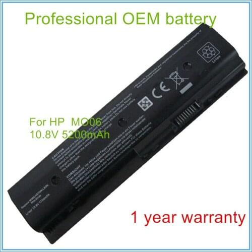 10.8V 5200mah Laptop Battery MO06 For DV4-5000 DV6-7002TX 5006TX DV7-7000 HSTNN-LB3N HSTNN-UB3P HSTNN-LB3P 671731-001