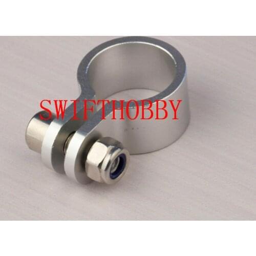 CNC aluminum clamp for muffler silencer 23 - 26cc gas engine pipe rc boat