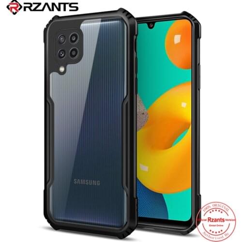 Rzants For Samsung Galaxy M32 Case Slim Cover Casing Camera Protection Small Hole Phone Shell