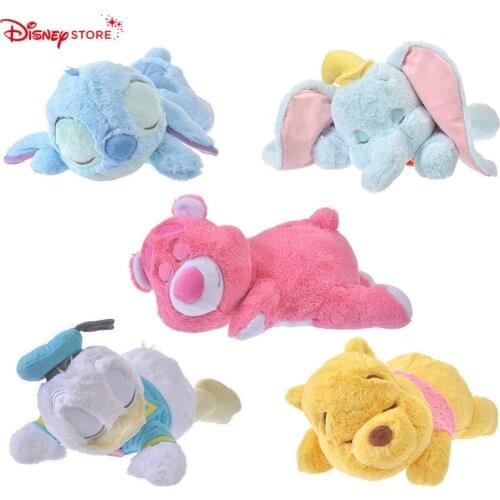 Disney 50cm Winnie the Pooh Dumbo Stitch Donald Duck Lotso Bear Cartoon Stuffed Plush Toys Cute Animal Plush Dolls Gift for Kids