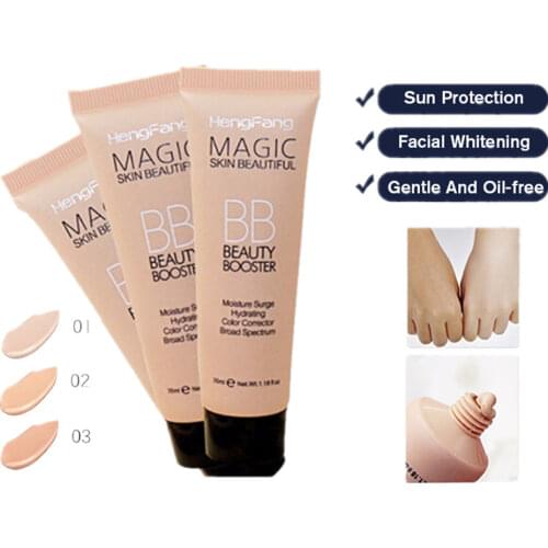 Perfect BB cream Face Care Foundation Base BB CC Cream Makeup Brightening Concealer Cream Whitening Concealer Primer TSLM1