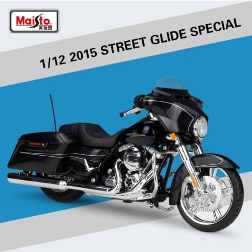 Maisto 1:12 Scale 2015 STREET GLIDE SPECIAL Metal Diecast Sport Race Motorcycle Model Motorbike