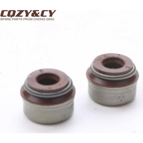Valve stem oil seal for Aprilia Scarabeo 50 100 125 250 400 500 Tuono V4 R Abs Std 1000 436438 100669210 4-stroke