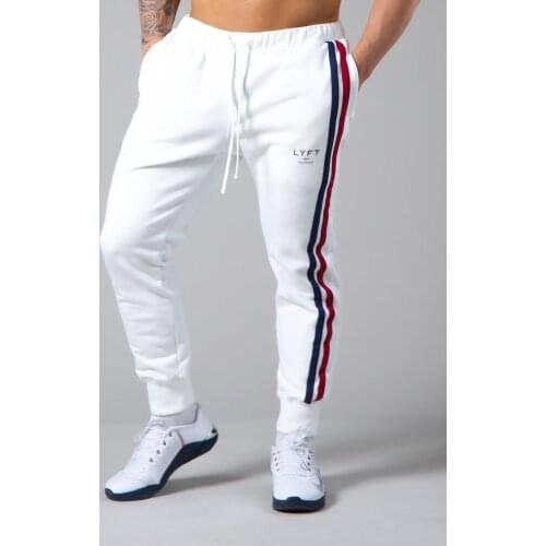 2021 Casual New Mens Joggers Pants Fitness Men Sportswear Tracksuit Bottoms Skinny Sweatpants Trousers Gyms Jogger Track Pants
