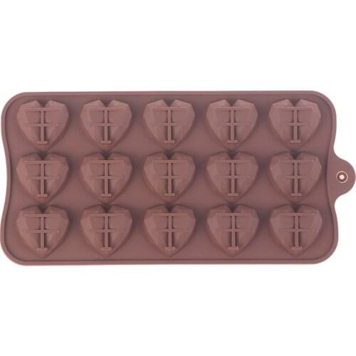 Transparent Plastic Acrylic Mold Chocolate Maker Creative Star Chocolate Lollipop Mold DIY Baking Mold 1PC
