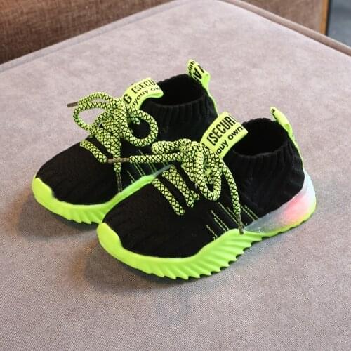 Детская светящаяся обувь SAGACE China At AliExpress