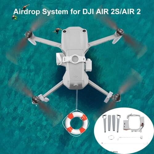 Thrower System for Mavic AIR 2/2S Airdrop Thrower Kits FIshing Bait Wedding Proposa Tool Transport Accessory