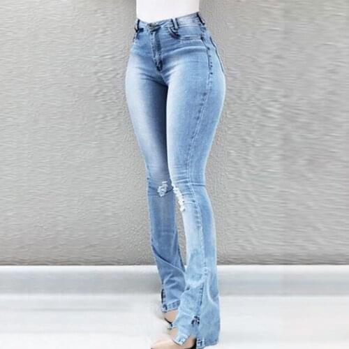 Skinny Jeans Women Vintage Distressed Denim Pants Pencil Pants Casual Trousers Women Jeans Pants Sexy Buttock Jeans Classic