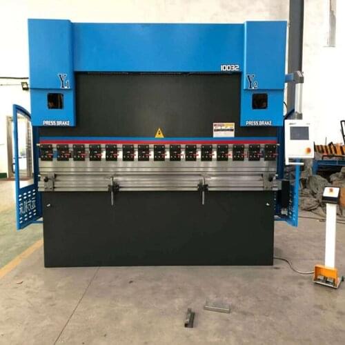 WC67K-100T3200 Hydraulic Press Brake with TP10S System