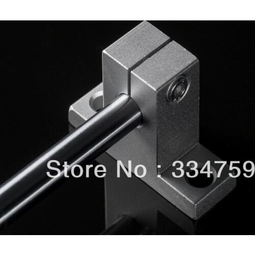 12pcs/lot SK16 16mm Shaft Support Linear Shaft Support Linear Rod CNC Router SH16A