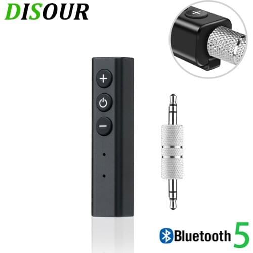 5.0 Car Bluetooth Receiver Audio AUX 3.5mm Jack Stereo HandsFree Car Kit Transmitter Music Wireless Adapter A2DP For Headphones
