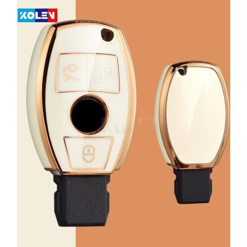 TPU Car Remote Key Cover Case Shell Fob For Mercedes Benz A B C R G Class CLA GLC GLK GLA w204 W251 W463 W176 W203 W210 W211 AMG