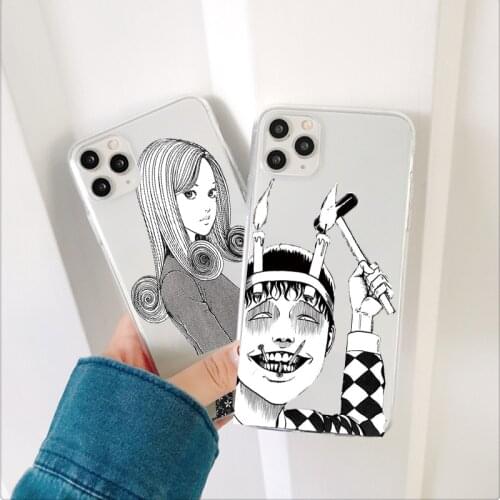 Horror Comic Junji Ito Tomie Tees Case For Samsung Galaxy Note 20 S21 S20 FE Ultra 10 9 8 S10 S10e S9 S8 Lite Plus Pro 2020 Case